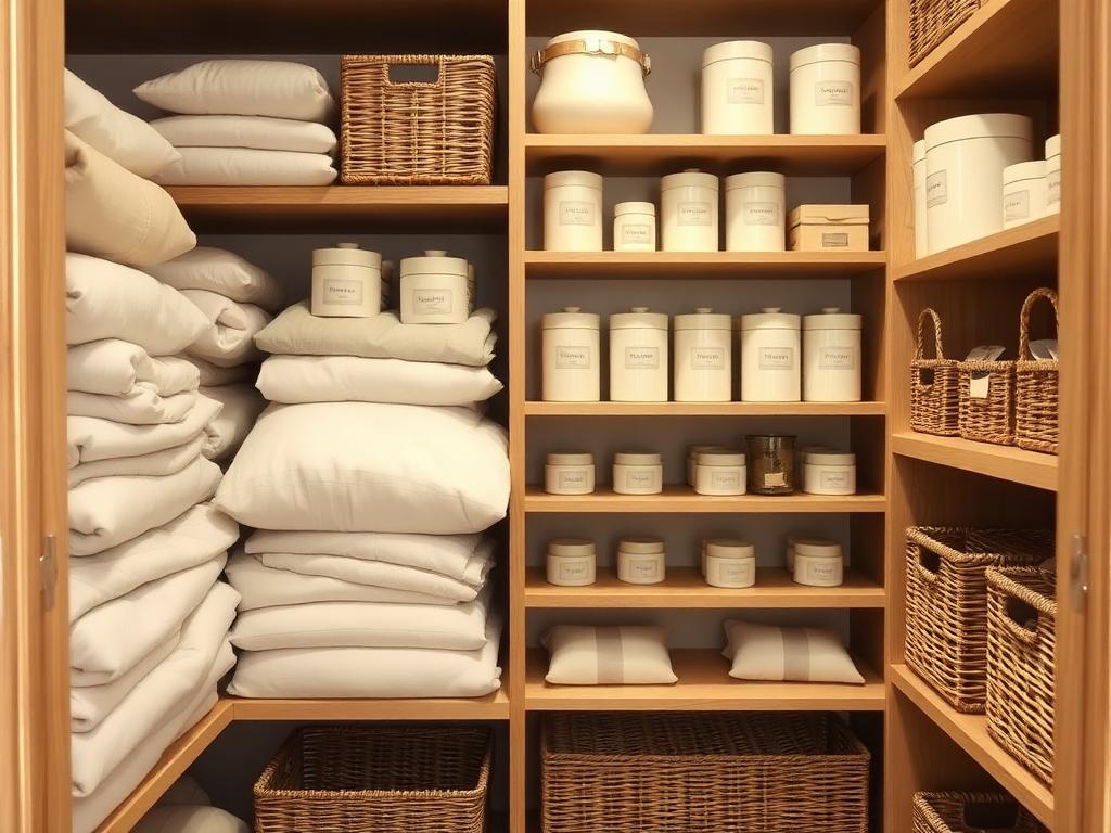 Organized closet